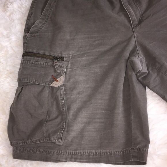 Columbia Cargo Shorts Sz 36 W 11 L Cotton Hiking Outdoors - Picture 4 of 14
